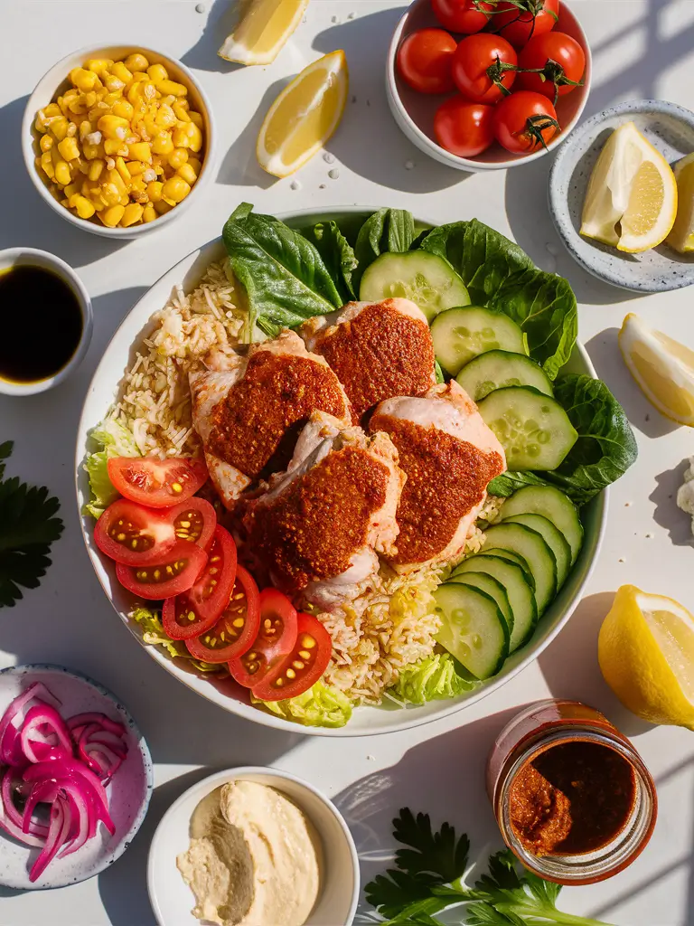 Ingredients List for Your CAVA Harissa Chicken Recipe