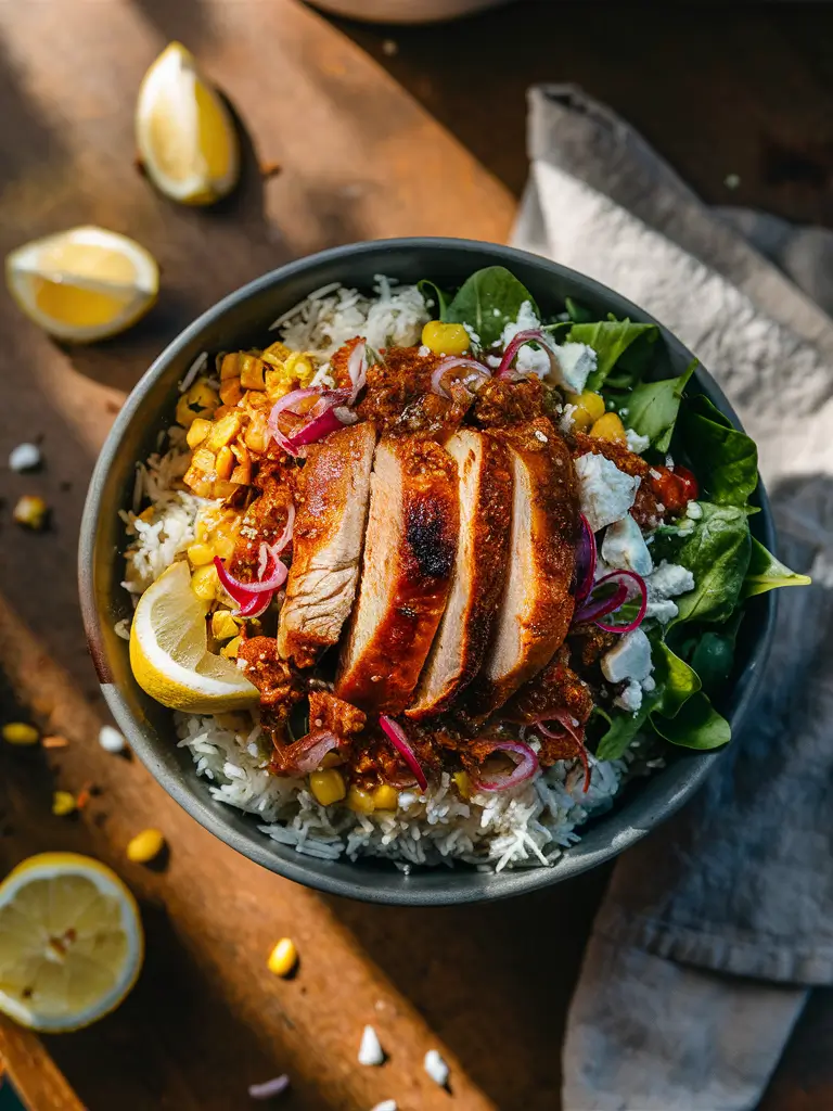 Ultimate Homemade CAVA Harissa Chicken Bowl Recipe